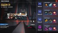 Free Fire MAX BR-Ranked Season 28 offers a number of rewards (Image via Garena)